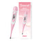 Clinical Digital Thermometer for Adults and Babies, Oral, Armpit, Rectal, Fever Alarm, Flexible Tip