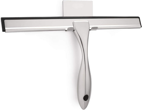 Hiware All-Purpose Shower Squeegee – Stainless Steel for Shower Doors, Bathroom, Window, and Car Glass