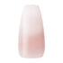 KISS Classy Press On Nails, Nail Glue Included, 'Be-you-tiful', Beige, Long Size, Coffin Shape, 28 Nails