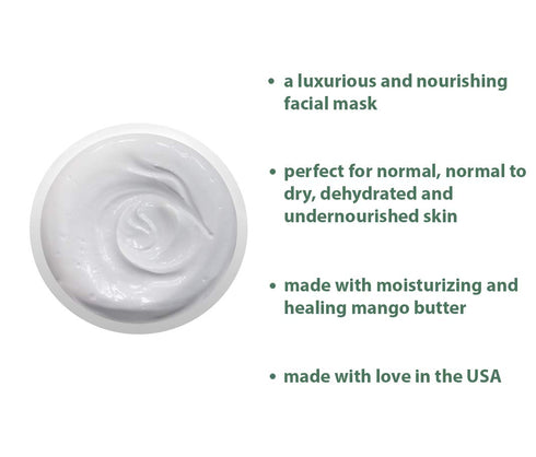 Raya Collagen Treatment Masque (604) - Nourishing Facial Mask for Combination, Dry, and Dull Skin