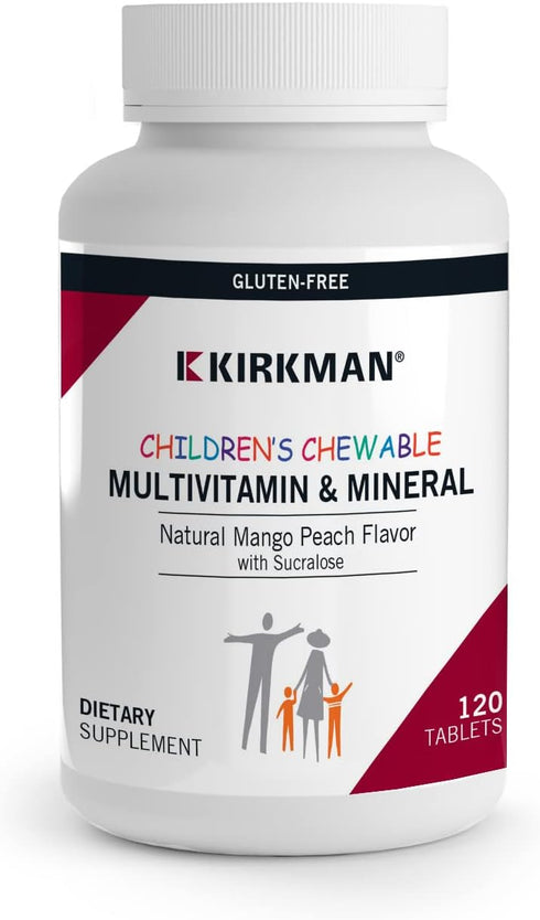 Kirkman Children's Chewable Multivitamin & Mineral Wafers, 120 Tablets
