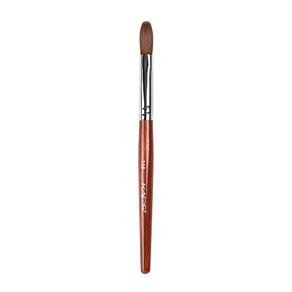 KADS Kolinsky Sable Acrylic Nail Art Brush | Red Wood Pen Nail Brush | 14# for Nail Art Manicure Tool