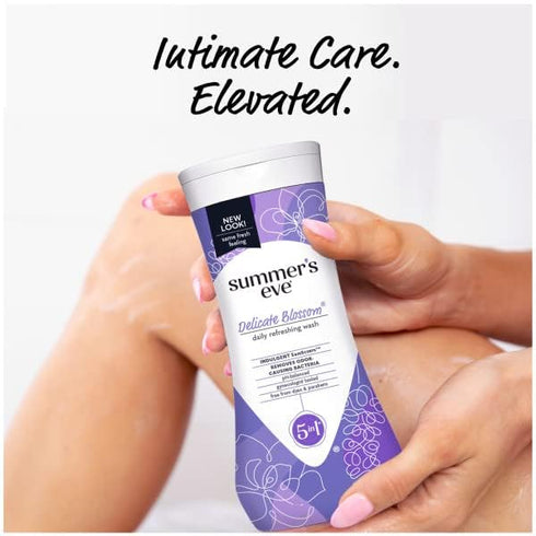 Summer's 15 oz. (Pack 10) Eve Delicate Blossom Daily Refreshing Feminine Wash, Removes Odor, pH balanced, fl