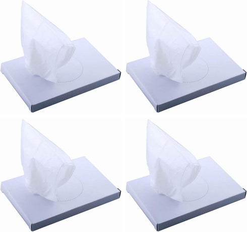 Universal Feminine Disposal Bags for Menstrual Care Products - 4 Pack with 30ct Refill Box for Tampons and Pads