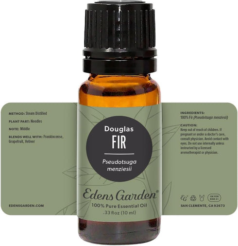 Edens Garden Fir-Douglas Essential Oil - 100% Pure Premium Grade, Undiluted, Natural, Therapeutic for Diffuser, Skin,