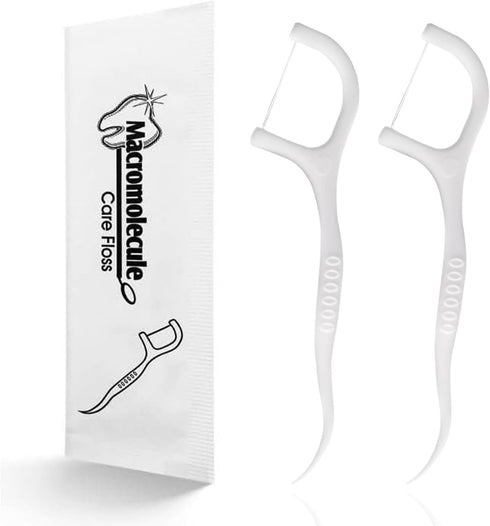 1000 Count Dental Floss Picks, Individually Wrapped Floss for Travel, Unflavored Dental Flossers, Disposable Picks