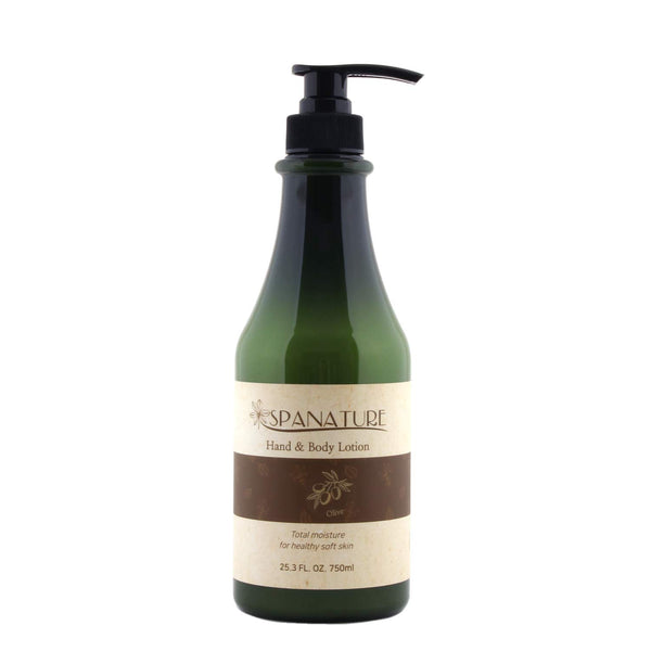 Olive Hand & Body Lotion, Daily Moisturizing Lotion for Skin, 750ml/25oz with Pump