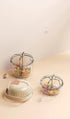 Waterproof Pill Boxes Store Vitamin Fish Oil Medicine in 4 Compartment Pill Box, Weekly Pill Organizer Designed with