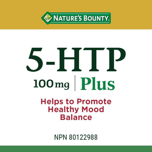 Nature's Bounty 5-HTP - 100mg, 120 Count