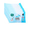 Mother Sparsh Cotton Scented Water Plant Fabric, Biodegradable Wipe (Blue, 15 Wipes) - Pack