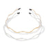 Metal Headbands for Women Trendy Gold Head Band for Teen Girls Cute Women Headbands for Hair Fashion Designer Hair Accessories 2PCS Elastic Hair Bands for Women's Hair, Silver & Gold