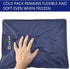 Large Gel Ice Pack 2 Pack for Injuries, Reusable Flexible Hot Cold Therapy Pad for Pain Relief
