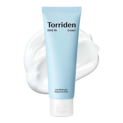 Torriden DIVE IN Cream 80ml - Facial Moisturizer for Sensitive, Oily Skin with Hyaluronic Acid