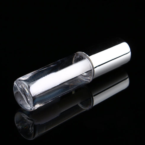 Yosoo 45Pcs Empty Lip Gloss Tubes, Clear Plastic Lip Balm Bottle Container, 1.2ml Makeup Tool