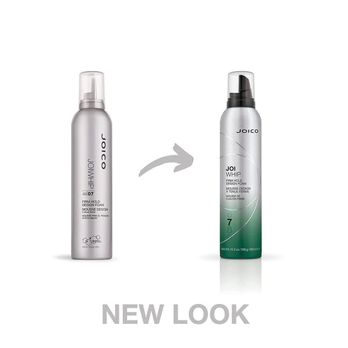 Joico JoiWhip Firm Hold Designing Foam - For Most Hair Types, Adds Volume & Body, Controls Frizz