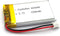 MSDS Verified 603048 Rechargeable 3.7V 1000mAh Li Lipo Lithium Polymer Battery Pack with 2 Pin 2.0mm JST Connector
