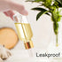 PrettyCare 4 Pack 1oz Dropper Bottles for Essential Oils - Clear Glass, Leak Proof Tincture Bottles