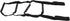 ZZIOLYTHICTRADING 2PCS Bed Sit Up Helper, Nylon Bed Ladder Assist, Four Sections Patient Pull Up Assist Strap