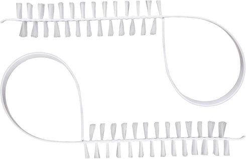2Pcs Rolling Washing Machine Multifunctional Cleaning Brush, Household Cleaning Brushes, Nylon Brush Heads for Powerful