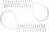 2Pcs Rolling Washing Machine Multifunctional Cleaning Brush, Household Cleaning Brushes, Nylon Brush Heads for Powerful