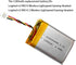 XINLANTECH 1200mAh 3.7v Battery Replacement for Logitech G PRO X,G Pro X 2 Wireless Gaming Headset,Compatible with Logitech Harmony Elite Remote Control, 533-000128 LN1505 Battery Pack