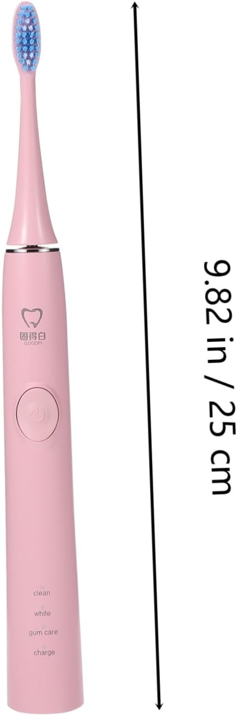 Set Didiseaon Electric Toothbrush Waterproof Sonic Toothbrush for Adults Gentle Bristles Function for Daily Oral Care
