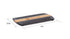 Premium Dual-Action Beard Comb, Natural Ox Horn and Sandalwood, Double Sided with Black Protective Case, Perfect