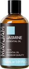MAYJAM Jasmine Essential Oil 30ML - Pure Aromatherapy Oil for Massage, DIY Soap, Ideal for Home Yoga Use