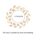 Jakawin Gold Leaf Bride Wedding Hair Vine Hair Piece Bridal Accessories for Women and Girls HV179