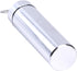 Silver Portable Pill Box Keychain, Waterproof Mini Organizer Case for Purse, Outdoor Travel Medicine Container