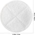 8 Pack Spinwave Mop Pads Compatible with Bissell Spinwave 2039A 2124: 4 Soft Pads and 4 Scrubby Pads