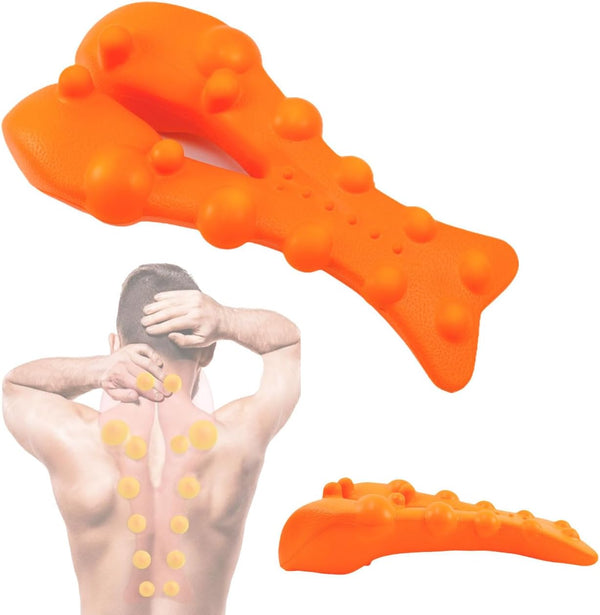 Trapezius Trigger Point Massager, Suboccipital Release Tool for Neck and Shoulder Pain Relief and Posture Correction