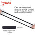 J-MEE Hair Ties for Thick Hair, 100PCS Seamless Cotton Ponytail Holders, Neutral Colors