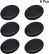 Healifty 6Pcs Hot Stones Massage Stones, Natural Rocks for Body Relaxation Spa