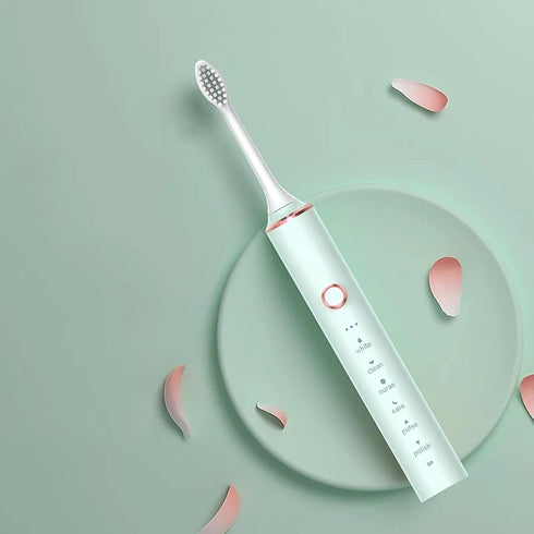WSYKC Electric Toothbrush, USB Rechargeable Toothbrush, High Frequency Vibration Toothbrush, Whitening Toothbrush