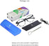 VisionGlobal Blue Light Blocking Glasses, Anti Eyestrain for Women/Men, Stylish Oval Frame, Anti Glare, Gray +1.50