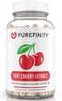 Tart Cherry Capsules 3000 mg Raw Extract - Uric Acid Flush & Cleanse for Joint & Muscle Comfort, 180 Count