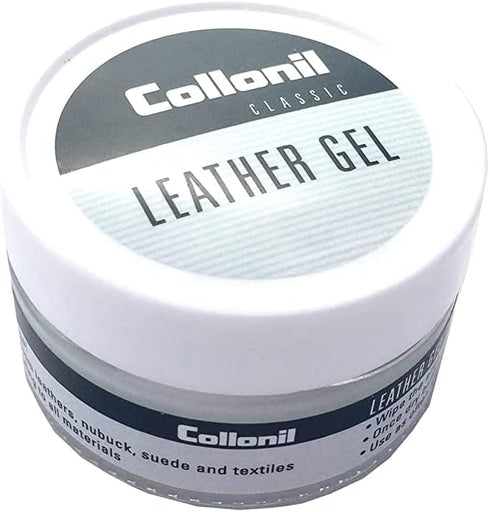 Collonil Leather Gel 2.02 Fl Oz - Leather Care for Smooth and Suede Leather, Dirt & Water-Repellent