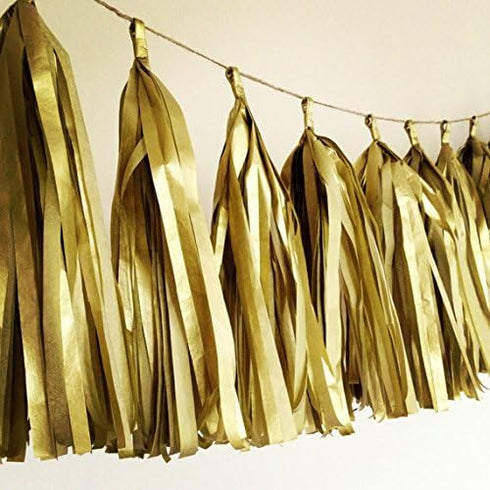 UNIQOOO 60 Sheets Metallic Gold Foil Gift Tissue Paper Bulk, Large 20X26 Inch for Gift Wrapping