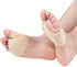 HiiBaby Ball of Foot Cushions, Fabric Forefoot Compression Socks for Metatarsal Pain Relief, Nude