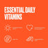 Bulletproof Sugar-Free Orange Strawberry Vitamins A+D+K Gummies - 60 Count, Keto Supplement for Heart & Immune Support