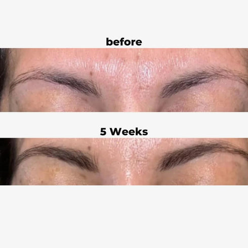 nuorganic Brow Growth Serum, Stronger + Thicker + Longer Eyebrows in 30 Days, Vegan + Cruelty Free