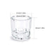 Nail Dappen Dish Cup, Glass Dappen Dish for Nail Acrylic Powder, Small Dampen Dish, Nail Art Acrylic Liquid Holder (no
