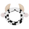 Cow Headbands for Washing Face, Cute Cow Skincare Makeup Head Band for Women, Soft Fluffy Facial Hair Wraps