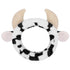 Cow Headbands for Washing Face, Cute Cow Skincare Makeup Head Band for Women, Soft Fluffy Facial Hair Wraps