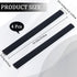CRASPIRE 4Pcs Dustpan Rubber Edge Strips, Adhesive Replacement Lip for Small Dustpan, Home Accessories