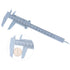 Eyebrow Ruler, Vernier Caliper Tattoo Eyebrow Stencil, Reusable Permanent Positioning Ruler for Makeup