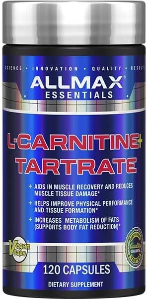 ALLMAX Nutrition L-Carnitine + Tartrate, 120 Capsules