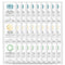 Hydrating Soothing Sheet Masks Gift Set for Skincare, Korean Vegan Sheet Mask for Dry, Sensitive Skin, Calming,
