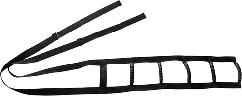 Punhung Pull Up Bed Ladder Assist,Assist Device with 5 Non-Slip Handle Grips, Adjustable